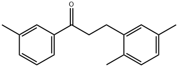 3-(2,5-DIMETHYLPHENYL)-3'-METHYLPROPIOPHENONE Structural