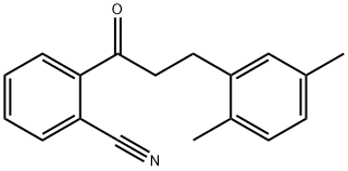 2'-CYANO-3-(2,5-DIMETHYLPHENYL)PROPIOPHENONE