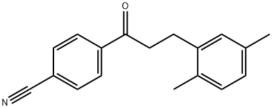 4'-CYANO-3-(2,5-DIMETHYLPHENYL)PROPIOPHENONE