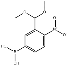 [3-(DIMETHOXYMETHYL)-4-NITROPHENYL]BORONIC ACID