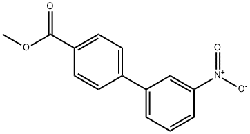 METHYL 3'-NITRO[1,1'-BIPHENYL]-4-CARBOXYLATE Structural