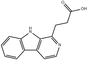 b-Carboline-1-propanoic acid Structural