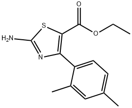 2-AMINO-4-(2,4-DIMETHYLPHENYL)-5-THIAZOLECARBOXYLIC ACID ETHYL ESTER