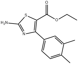 2-AMINO-4-(3,4-DIMETHYLPHENYL)-5-THIAZOLECARBOXYLIC ACID ETHYL ESTER