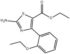 2-AMINO-4-(2-ETHOXYPHENYL)-5-THIAZOLECARBOXYLIC ACID ETHYL ESTER