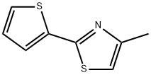 Thiazole, 2-(2-thienyl)-4-Methyl- Structural