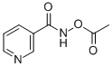 Hydroxylamine, O-acetyl-N-nicotinoyl- Structural