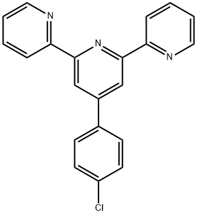 4'-(4-CHLOROPHENYL)-2,2':6',2''-TERPYRIDINE Structural