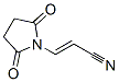 Succinimide, N-(2-cyanovinyl)- (7CI) Structural