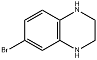 QUINOXALINE, 6-BROMO-1,2,3,4-TETRAHYDRO- Structural