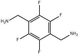 2,3,5,6-Tetrafluoro-1,4-benzenedimethanamine Structural