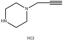 1-PROP-2-YNYLPIPERAZINE DIHYDROCHLORIDE Structural