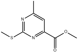 METHYL 6-METHYL-2-(METHYLTHIO)PYRIMIDINE-4-CARBOXYLATE