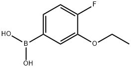 3-Ethoxy-4-fluorobenzeneboronic acid Structural