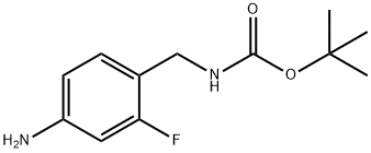 TERT-BUTYL 4-AMINO-2-FLUOROBENZYLCARBAMATE