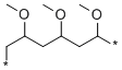 POLY(VINYL METHYL ETHER) Structural