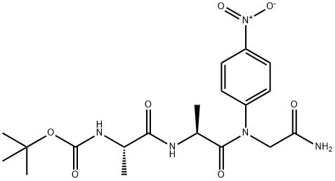 BOC-ALA-ALA-GLY-PNA Structural