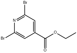 Ethyl 2,6-dibromopyridine-4-carboxylate Structural