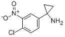 Cyclopropanamine, 1-(4-chloro-3-nitrophenyl)- Structural