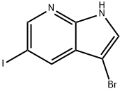 3-BROMO-5-IODO-1H-PYRROLO[2,3-B]PYRIDINE