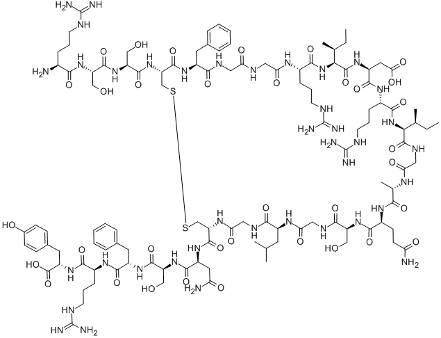 ATRIAL NATRIURETIC PEPTIDE (126-150) (RAT) Structural