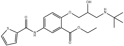 Tienoxolol Structural