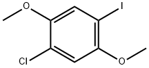 1-CHLORO-4-IODO-2,5-DIMETHOXYBENZENE Structural