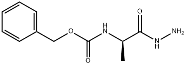 Benzyl N-[(1R)-1-(hydrazinecarbonyl)-ethyl]carbamate Structural
