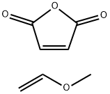 Poly(methyl vinyl ether-alt-maleic anhydride) Structural