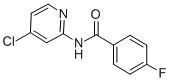 N-(4-CHLORO-2-PYRIDINYL)-4-FLUORO-BENZAMIDE