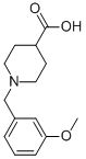 1-(3-methoxybenzyl)piperidine-4-carboxylic acid