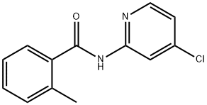 N-(4-CHLORO-2-PYRIDINYL)-2-METHYL-BENZAMIDE Structural