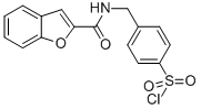 4-([(1-BENZOFURAN-2-YLCARBONYL)AMINO]METHYL)BENZENESULFONYL CHLORIDE