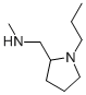 METHYL[(1-PROPYLPYRROLIDIN-2-YL)METHYL]AMINE Structural