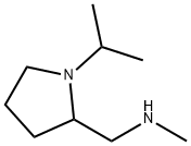 (1-Isopropyl-2-pyrrolidinyl)-N-methylmethanamine Structural