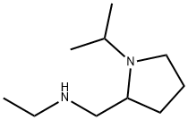 ETHYL[(1-ISOPROPYLPYRROLIDIN-2-YL)METHYL]AMINE Structural