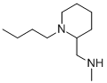 (1-BUTYL-2-PIPERIDINYL)-N-METHYLMETHANAMINE Structural