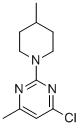 4-CHLORO-6-METHYL-2-(4-METHYLPIPERIDIN-1-YL)PYRIMIDINE