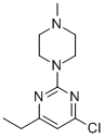 4-CHLORO-6-ETHYL-2-(4-METHYL-1-PIPERAZINYL)PYRIMIDINE