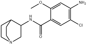 4-AMINO-N-1-AZABICYCLO[2.2.2]OCT-3-YL-5-CHLORO-2-METHOXYBENZAMIDE HYDROCHLORIDE