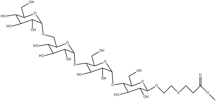 ALPHA-D-GLC-[1->6]-ALPHA-D-GLC-[1->4]-ALPHA-D-GLC-[1->4]-BETA-D-GLC-1->O-CETE Structural