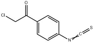 Isothiocyanic acid, p-(chloroacetyl)phenyl ester (7CI) Structural