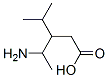 Valeric  acid,  4-amino-3-isopropyl-  (7CI) Structural