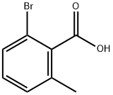 2-Bromo-6-methylbenzoic acid Structural