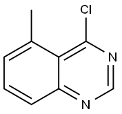 4-chloro-5-methylquinazoline Structural