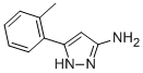 3-Amino-5-(2-methylphenyl)-1H-pyrazole Structural