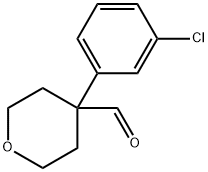 4-(3-CHLOROPHENYL)TETRAHYDRO-2H-PYRAN-4-CARBOXALDEHYDE