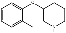 3-(2-METHYLPHENOXY)PIPERIDINE Structural