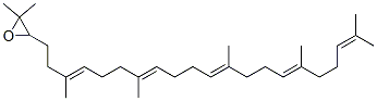 2,2-dimethyl-3-(3,7,12,16,20-pentamethylhenicosa-3,7,11,15,19-pentaenyl)oxirane