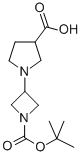 1-(1-TERT-BUTOXYCARBONYL-AZETIDIN-3-YL)-PYRROLIDINE-3-CARBOXYLIC ACID